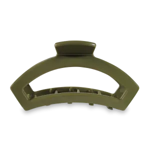 Open Hair Clip | Large | Olive