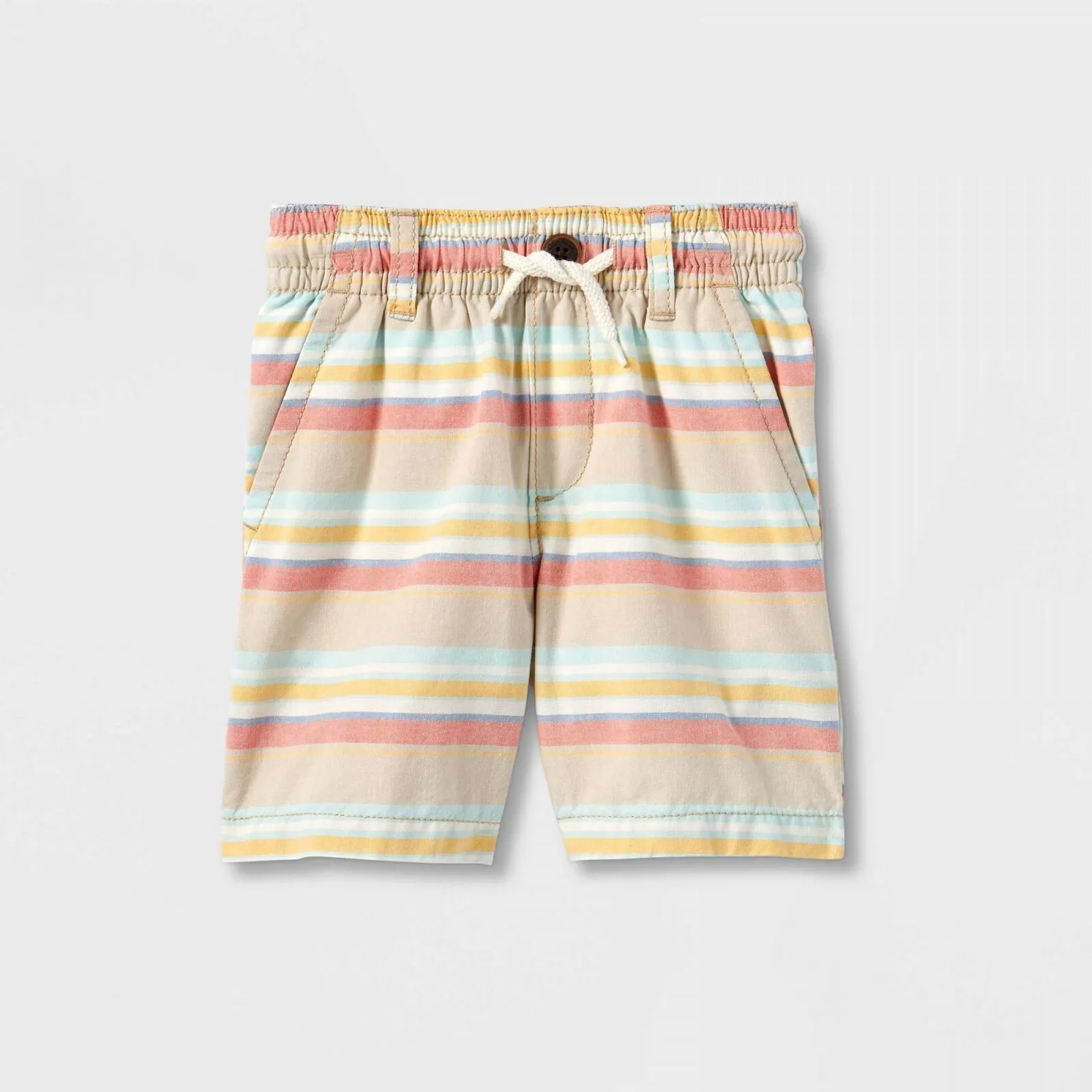 Oshkosh B'gosh Toddler Boys' Striped Woven Pull-On Shorts