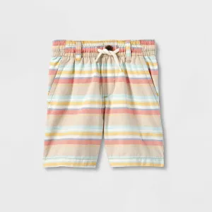 Oshkosh B'gosh Toddler Boys' Striped Woven Pull-On Shorts