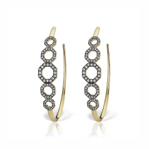 Otto Vertical Hoop Earrings