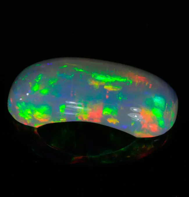 Outstanding Colors Unique Shape Welo Opal 12.50 Carats