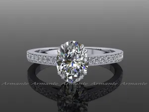 Oval Cut Engagement Ring