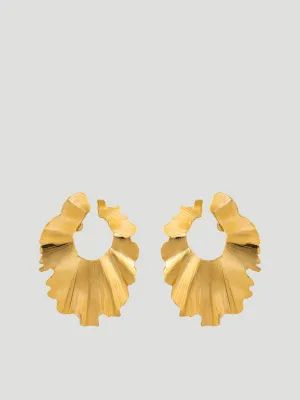 Palm Leaf Earrings