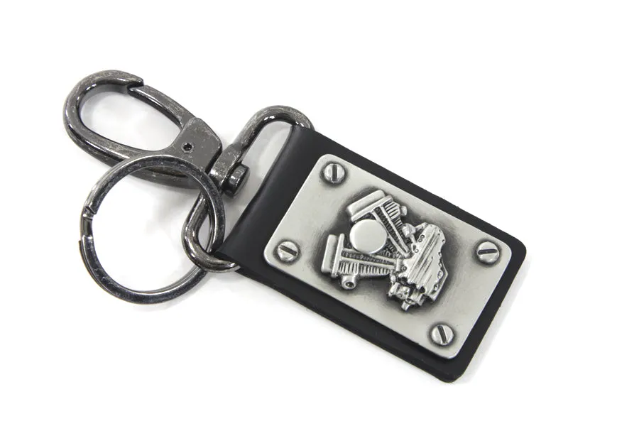 Panhead Motor Keychain
