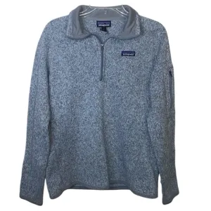 Patagonia “Better Sweater” Gray Fleece Jacket, Size Large