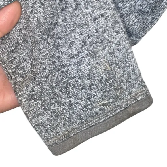 Patagonia “Better Sweater” Gray Fleece Jacket, Size Large