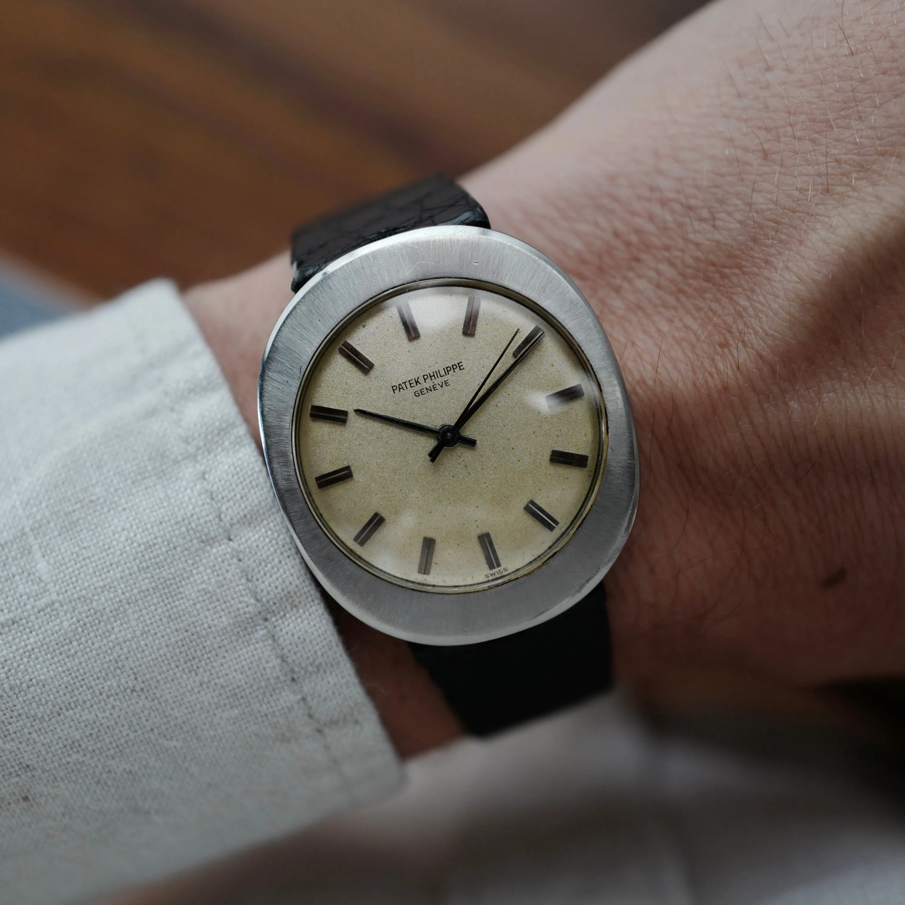 Patek Philippe Steel Automatic Watch Ref. 3580