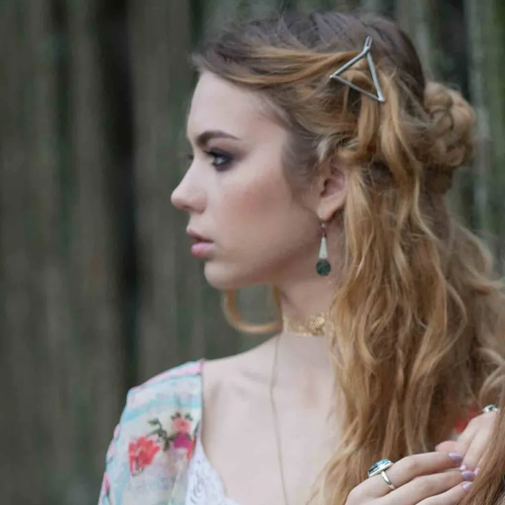 Patina Drop Earrings