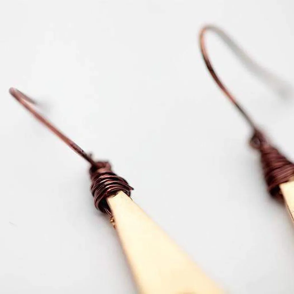 Patina Drop Earrings