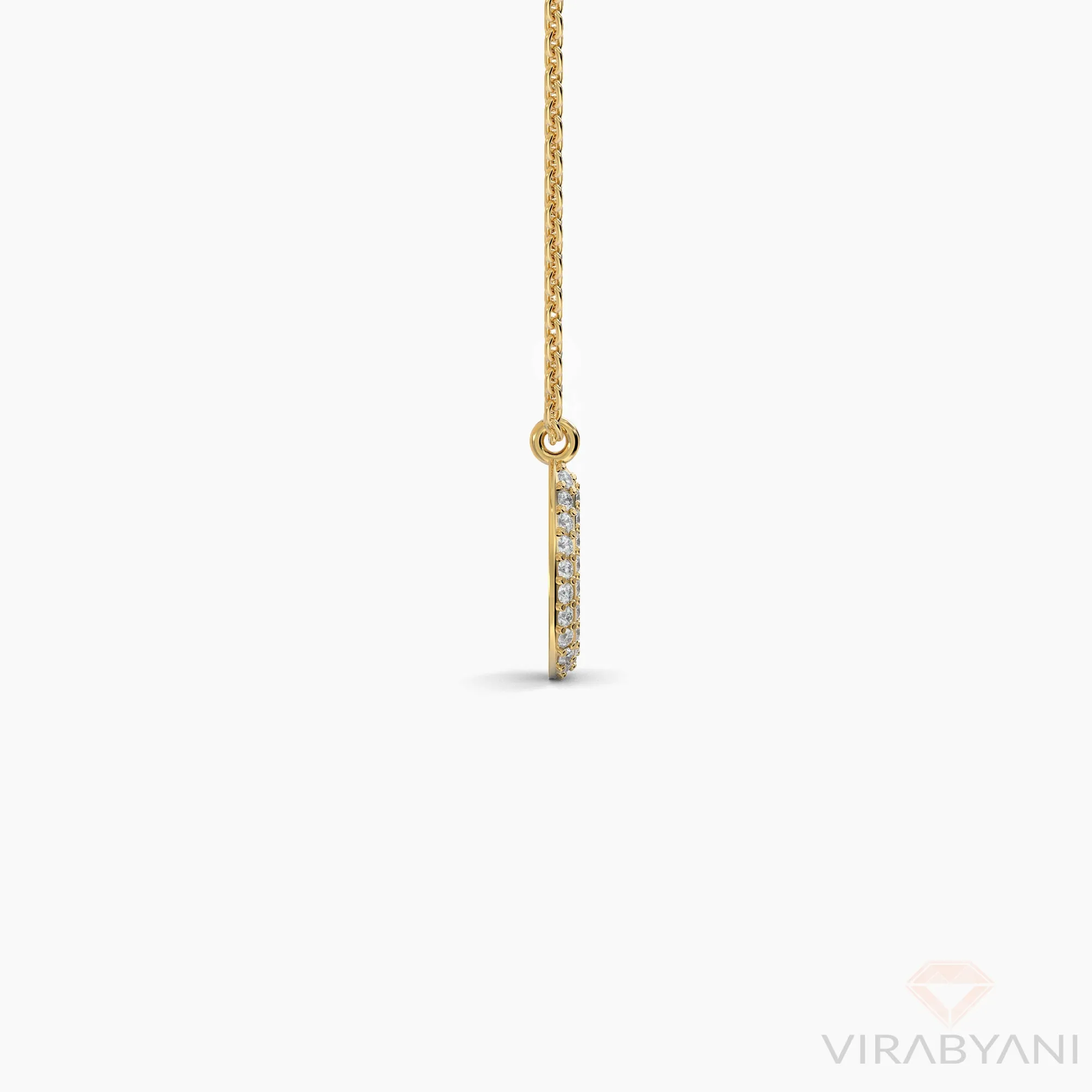 Pear Shaped AMoré Pavé Necklace With 0.35 ct. Diamonds