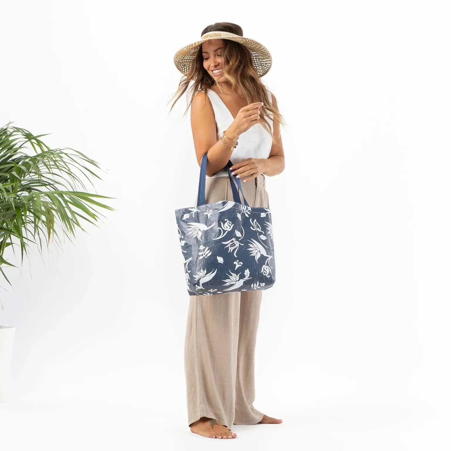 Pekelo RVS Tote by Aloha Collection | Vintage Blue
