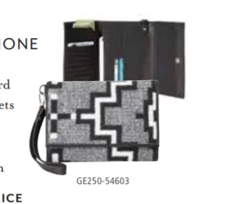 Pendleton Kiva Steps Trifold Smartphone Wallet