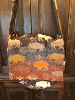Pendleton Wool Drum Bags 15"