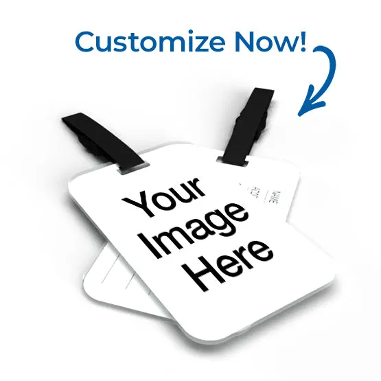 Personalized Luggage Tag with Card Insert