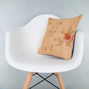 Plain Multiple Color Kilim Pillow Cover 16x16 8284