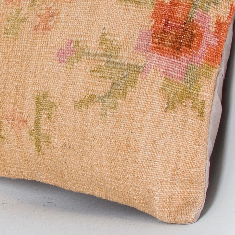 Plain Multiple Color Kilim Pillow Cover 16x16 8284