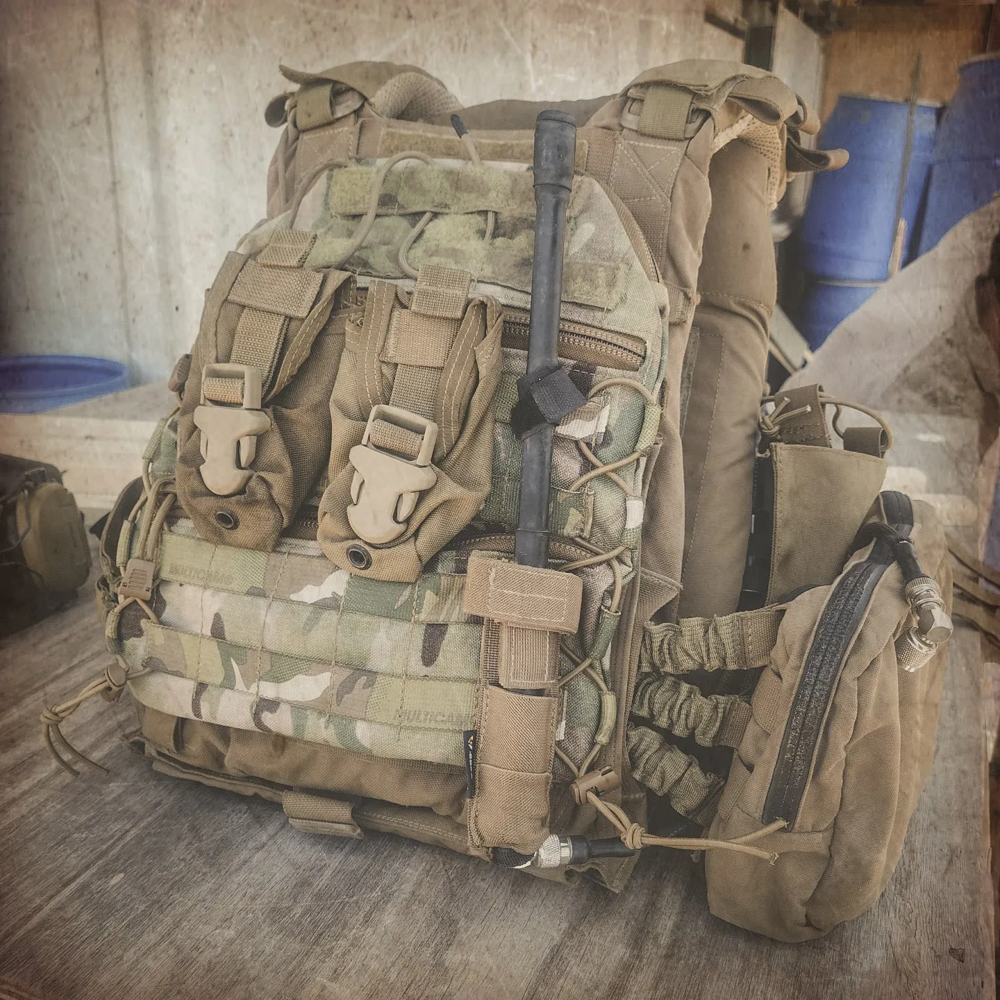 Plate Carrier Hydration Flat Pack
