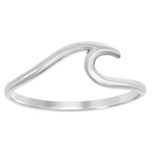 Polished Wave Ring