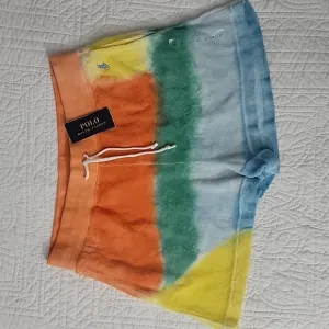 Polo Ralph Lauren Terry Beach Dye Pull Up Drawstring Shorts Size Large