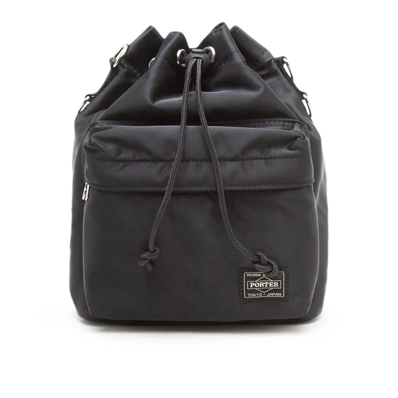 porter by yoshida small balloon sac bag (black)