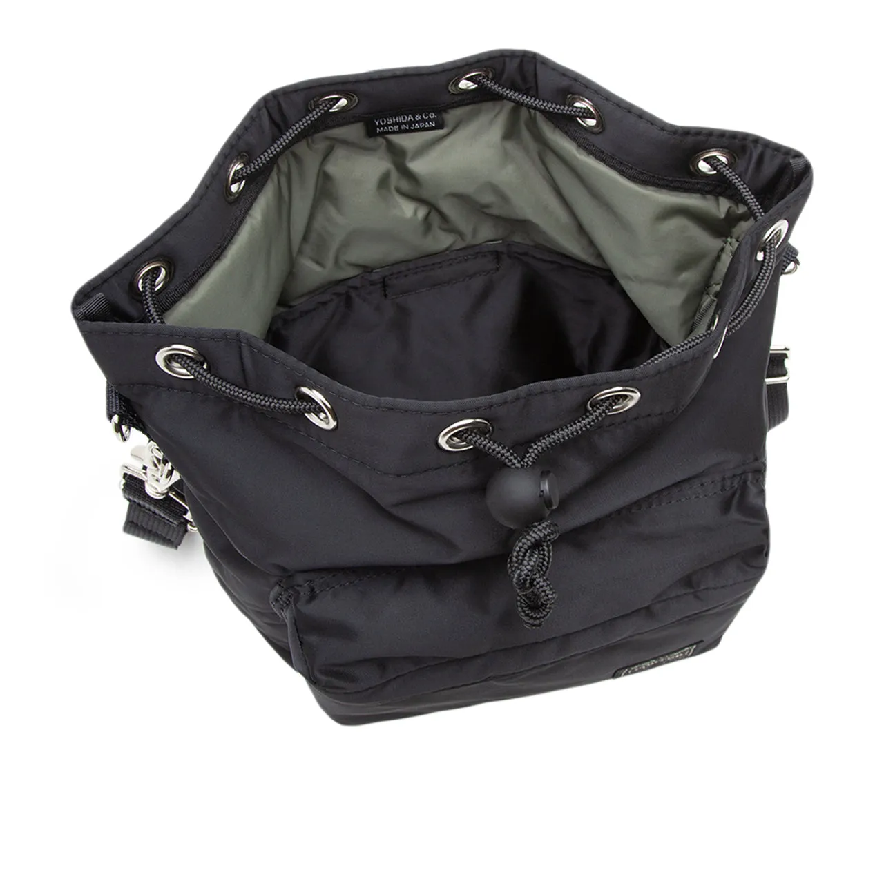 porter by yoshida small balloon sac bag (black)