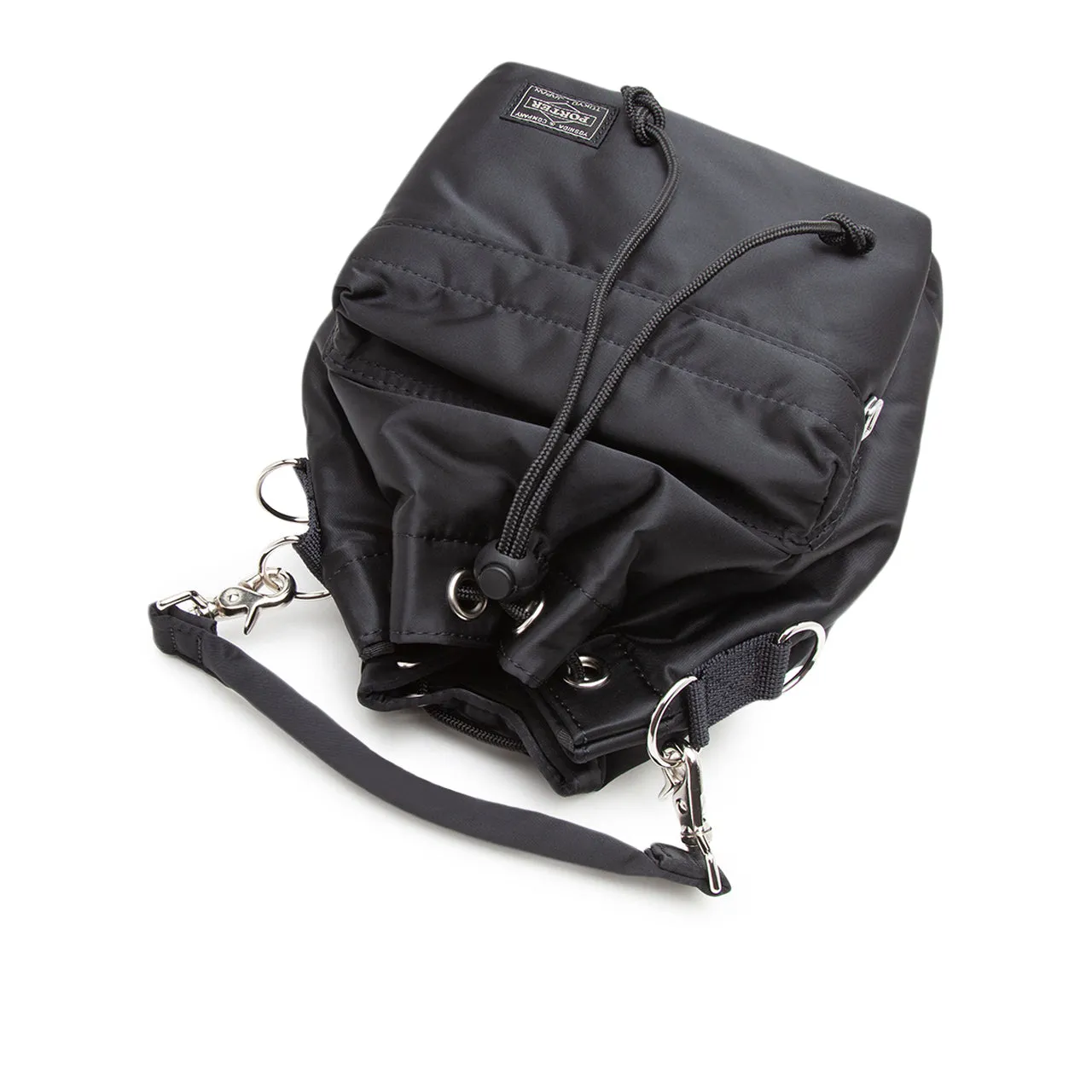 porter by yoshida small balloon sac bag (black)