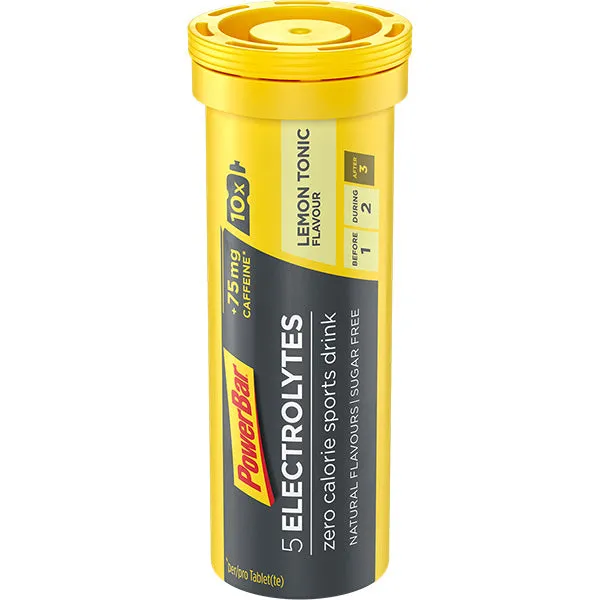 PowerBar 5 Electrolytes (12 tubes of 10 tabs)