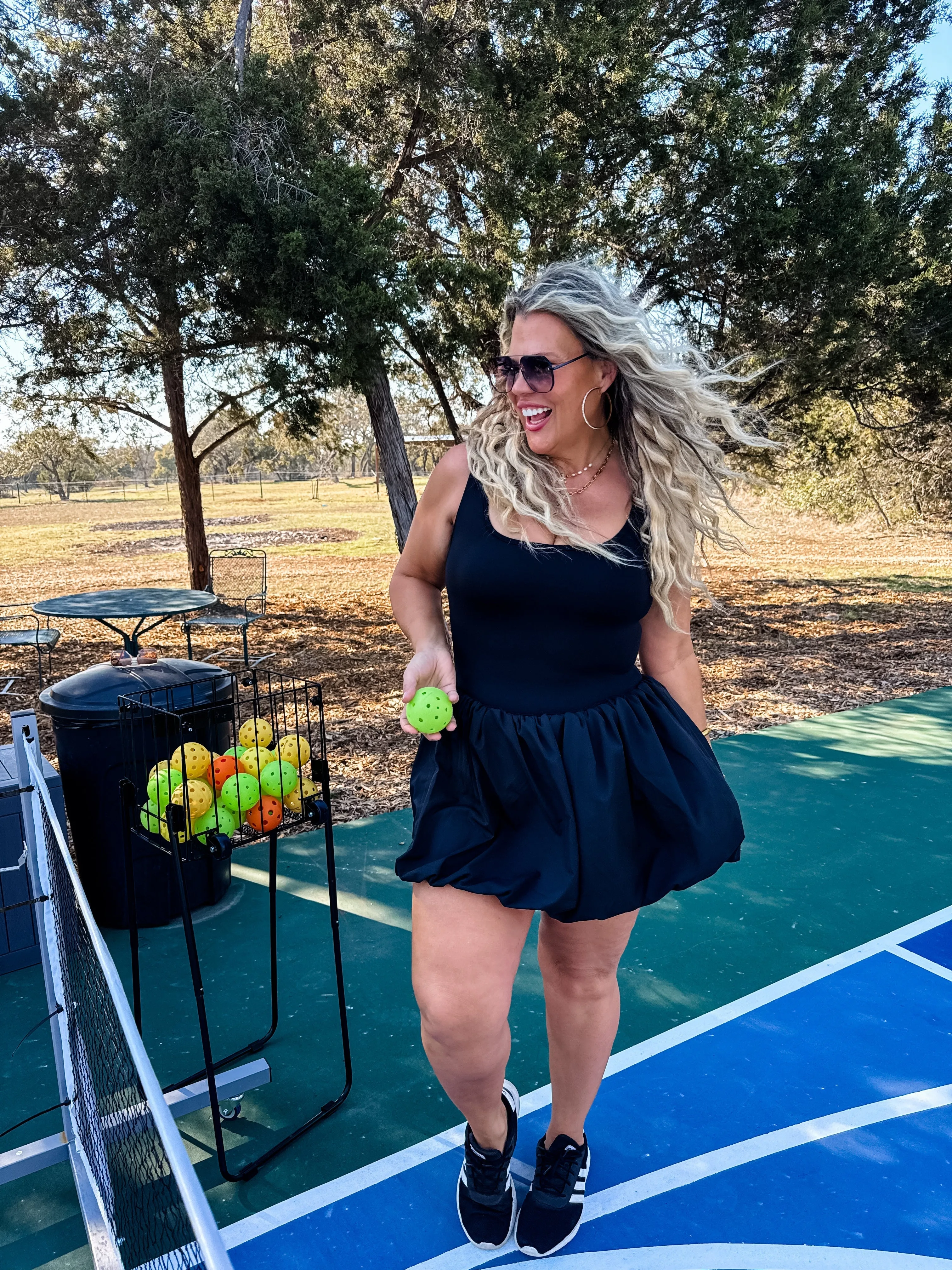 PRE-ORDER: Let's Play Bubble Skort Dress