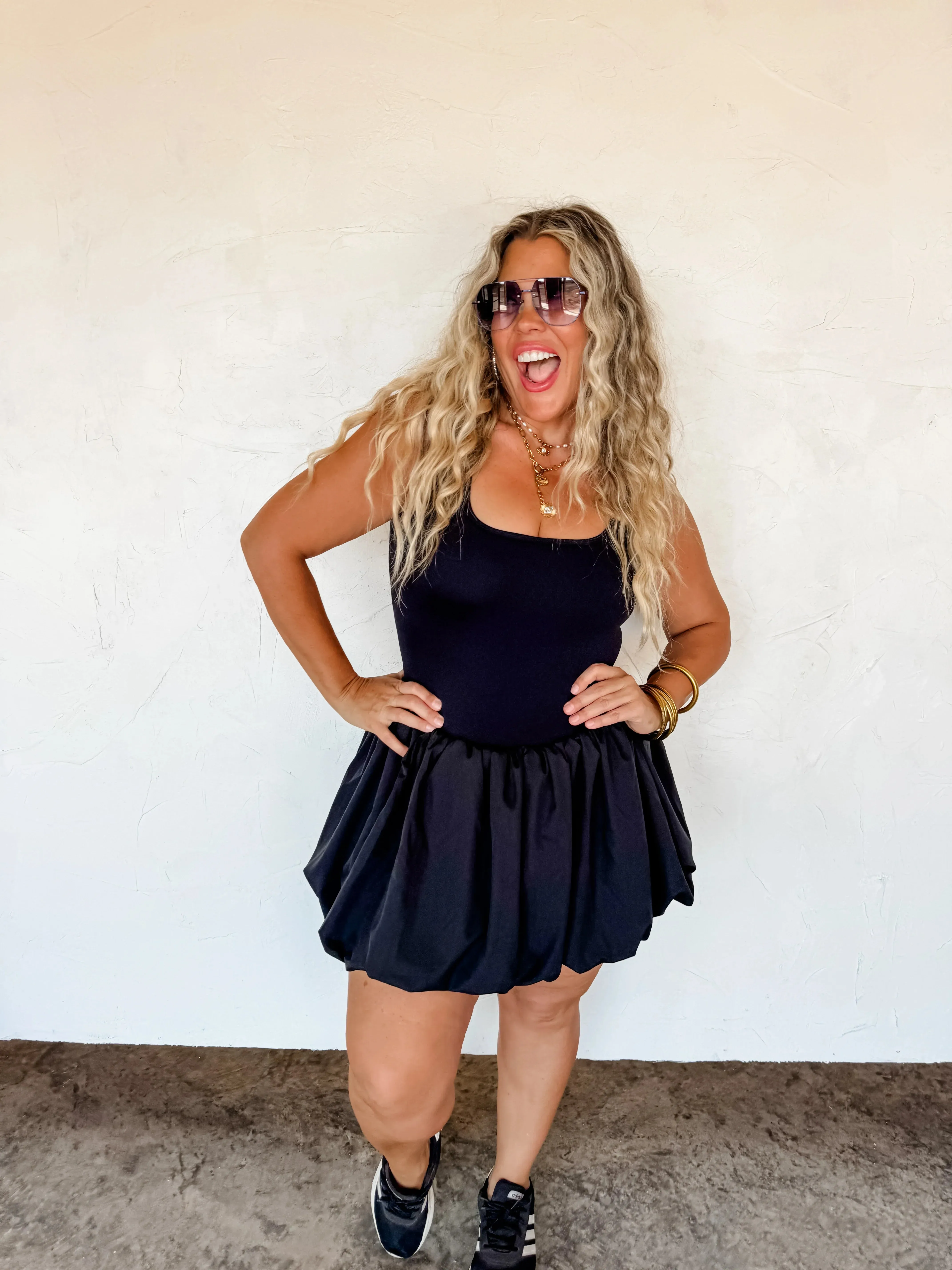 PRE-ORDER: Let's Play Bubble Skort Dress