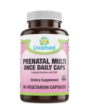 Prenatal Once Daily Veg Caps 60 Count