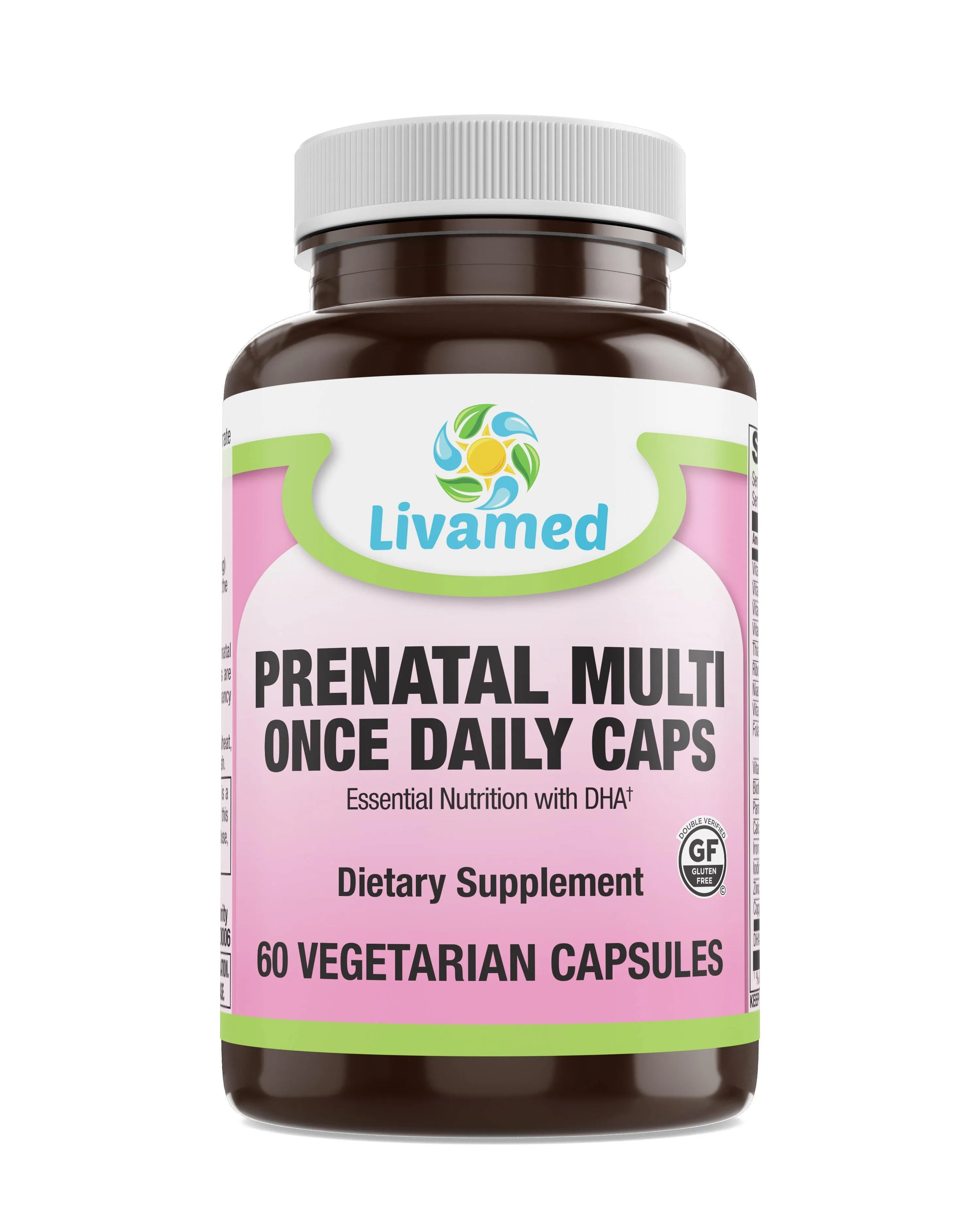 Prenatal Once Daily Veg Caps 60 Count