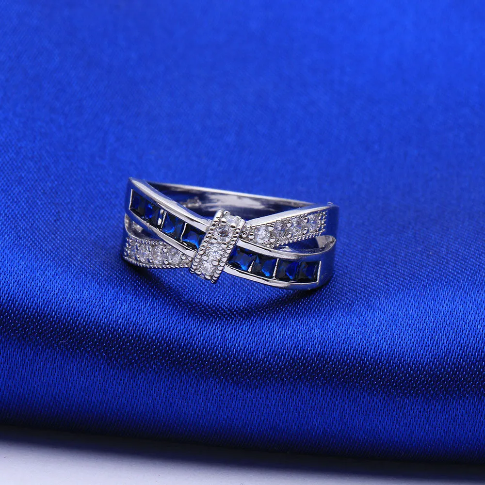 Pretty Princess White Aquamarine Ring