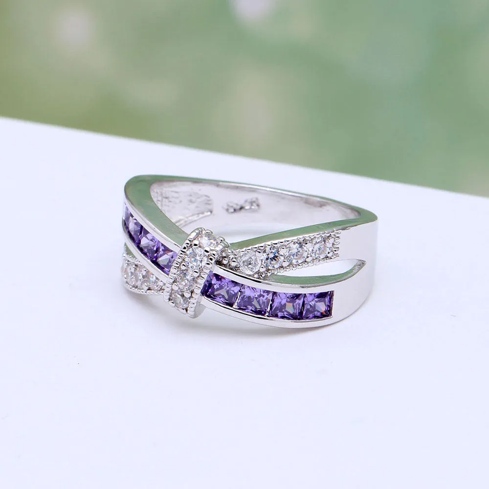 Pretty Princess White Aquamarine Ring
