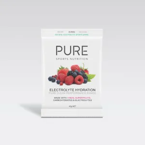PURE PURE Electrolyte Hydration Sachet - 9 Real Superfruits 42G