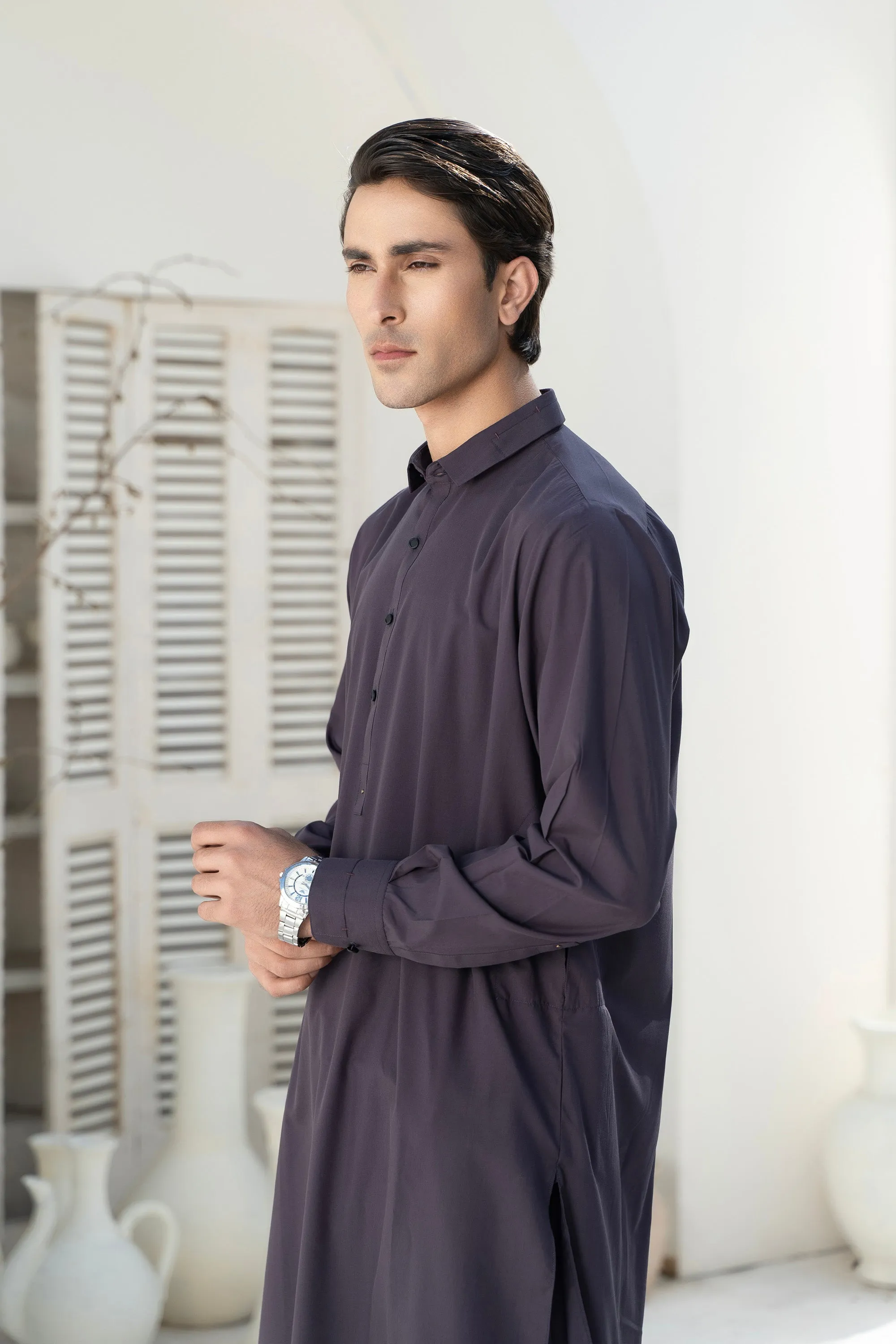 Purple Shalwar Kameez