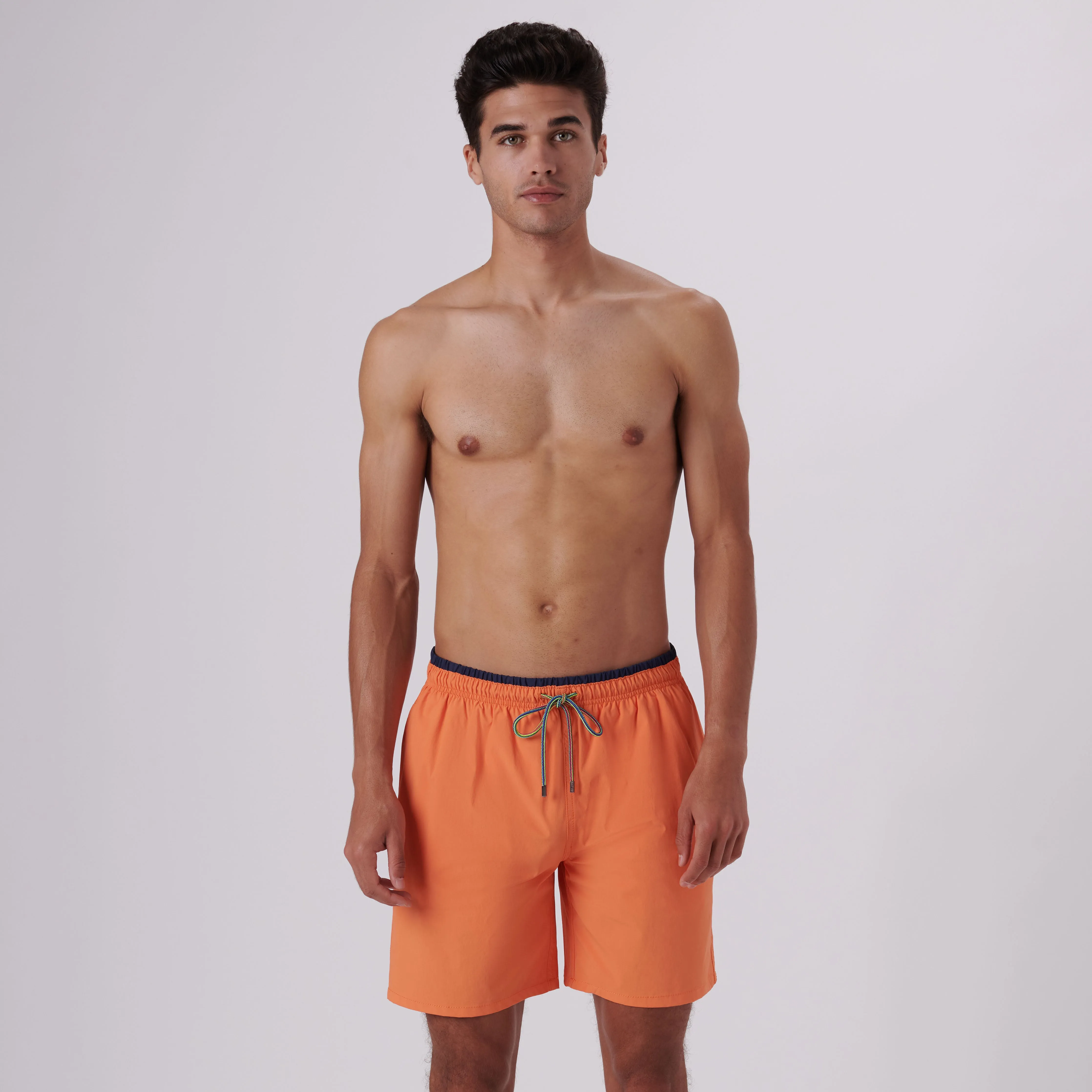 Quinn Solid Swim Trunks