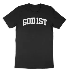 "God 1st Arch" Tee (Black)