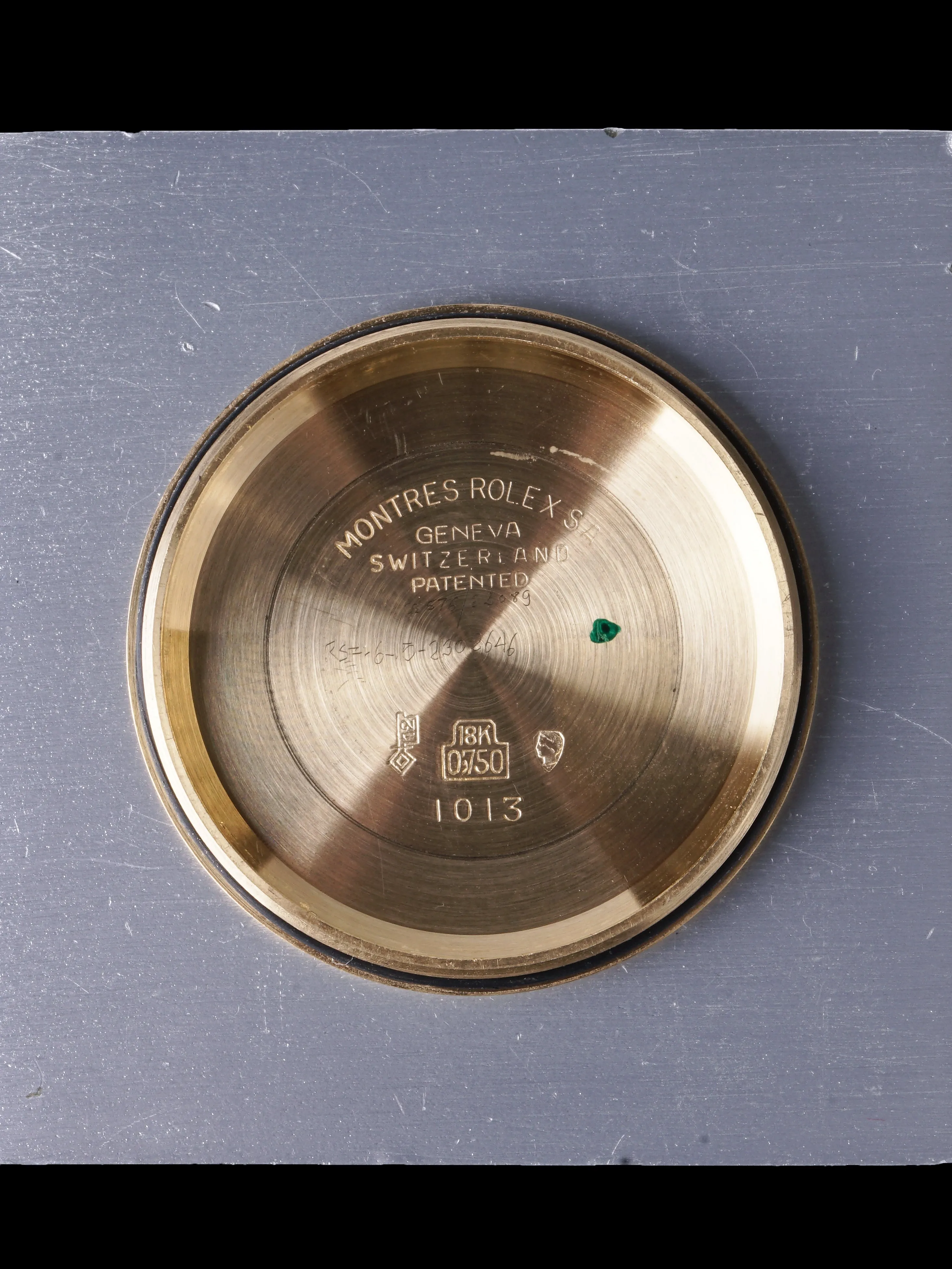 RARE 1966 Rolex Oyster-Perpetual (Ref. 1013) 18K YG "Oversized Case"