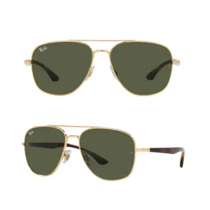 Ray-Ban Arista-Havana/Gold/Green 56