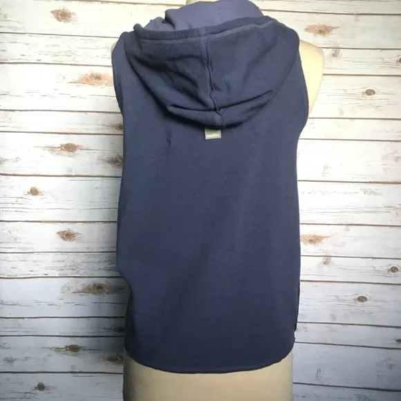 Revolve27 Miles Malibu BRADY Hoodie Vest Top - S-M