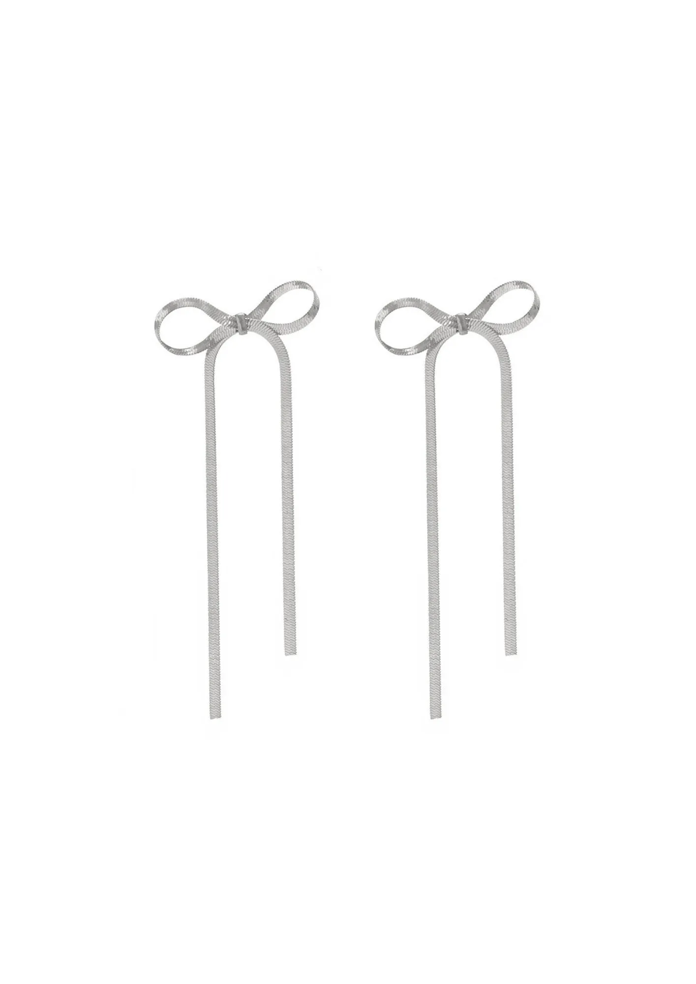 Ribbon Drops Earrings