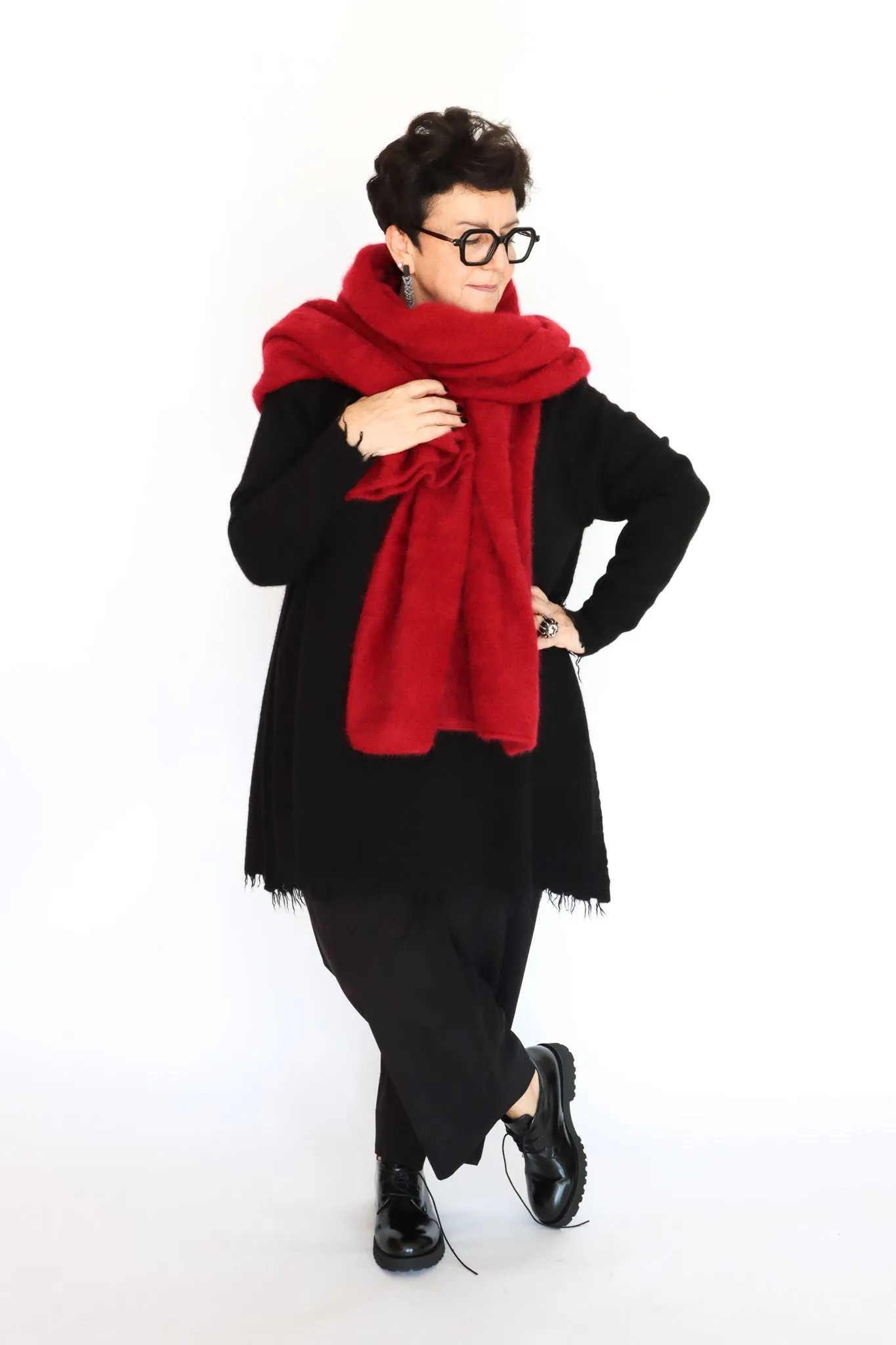 Rundholz 224 1417710 Knitted Scarf