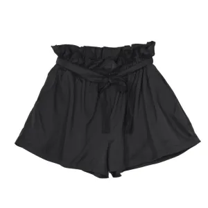Sashed Solid Shorts