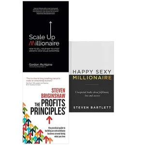 Scale Up Millionaire,The Profits Principles,Happy Sexy Millionaire 3 Books Set
