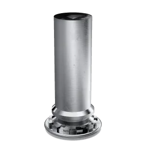 Self-Clinching Pin, 2024-T4 Aluminum, 0.160 x 0.500, 100 Pack
