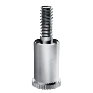 Self-Clinching Standoff, Male, Stainless Steel, Passivated, Metric, M3.5x0.6 x 10, 100 Pack