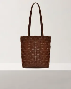 Shaker Bag — Walnut — Narrow Weave