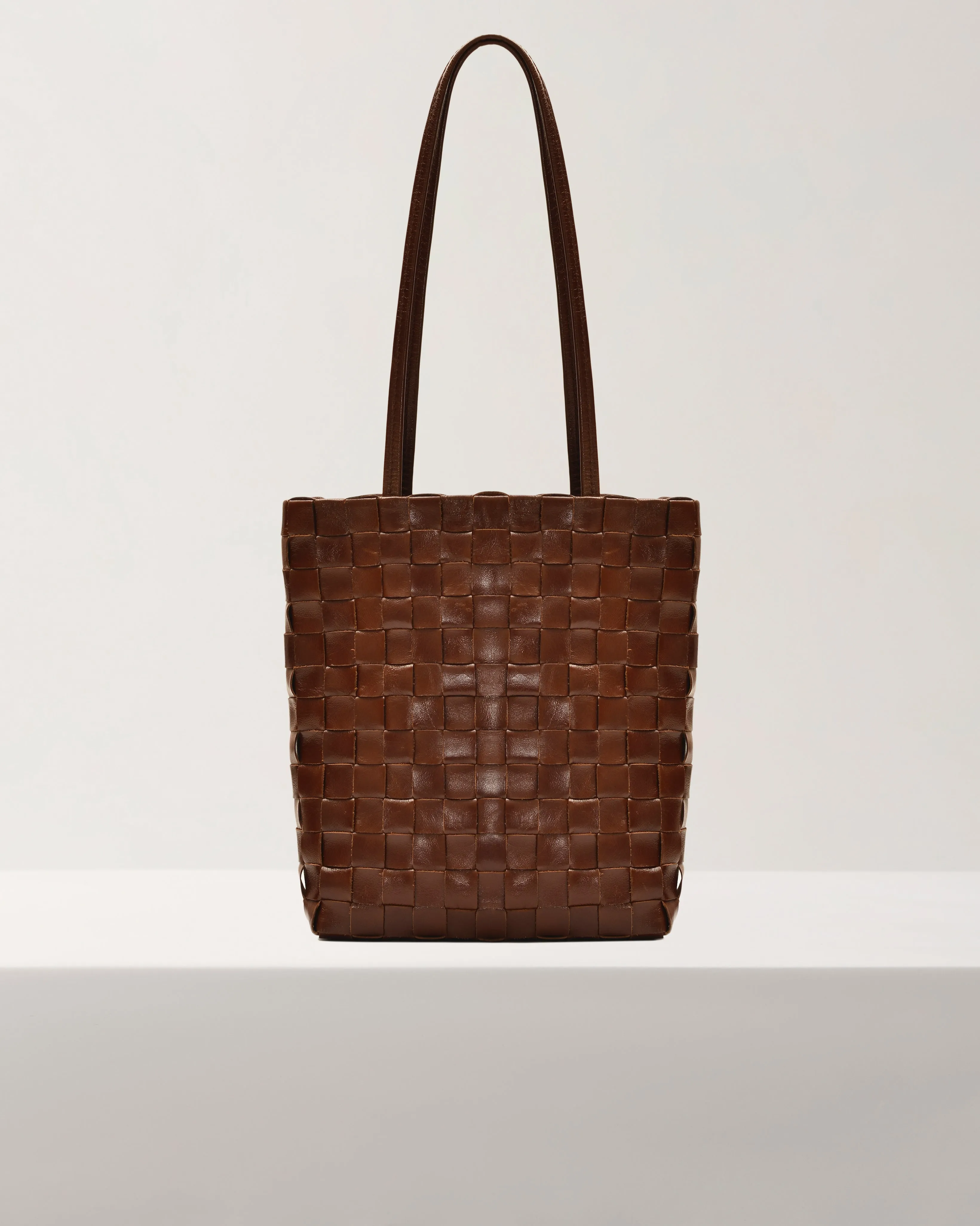 Shaker Bag — Walnut — Narrow Weave