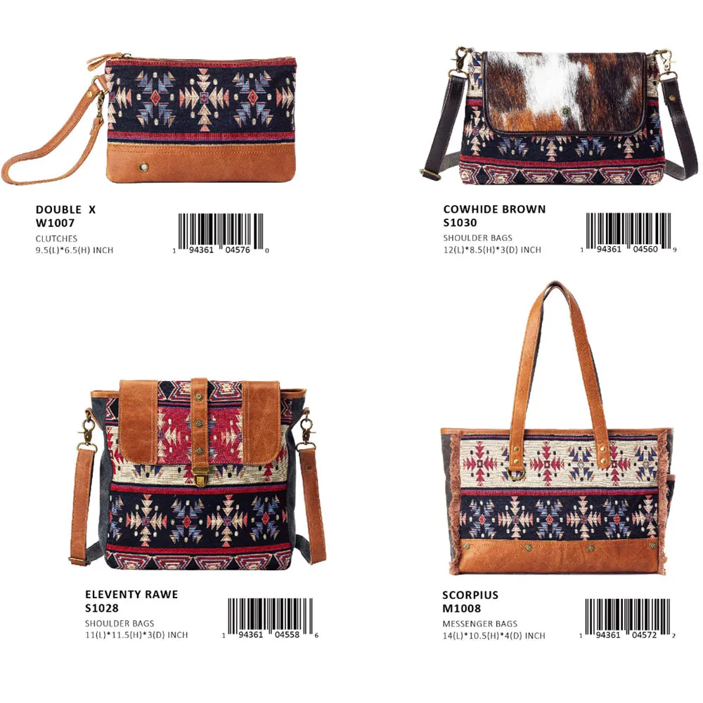 Shoulder Bags - COWHIDE BROWN