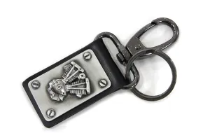 Shovelhead Motor Keychain
